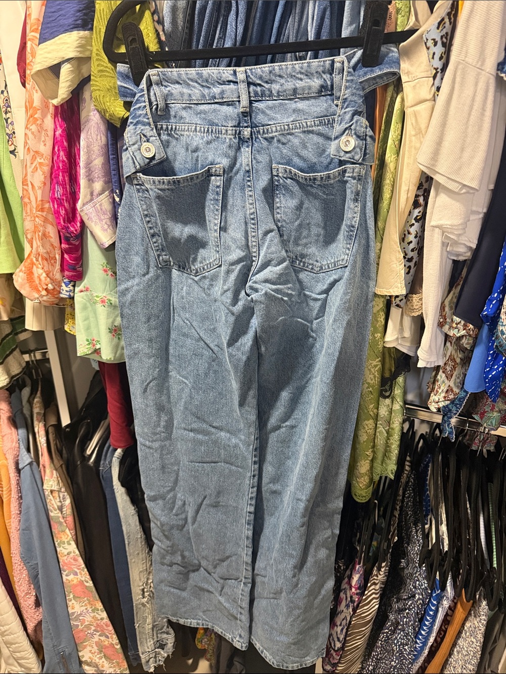 Nocturne 38 Cutout Waist High-Rise Light Blue Jeans - Women - Picture 6 of 8